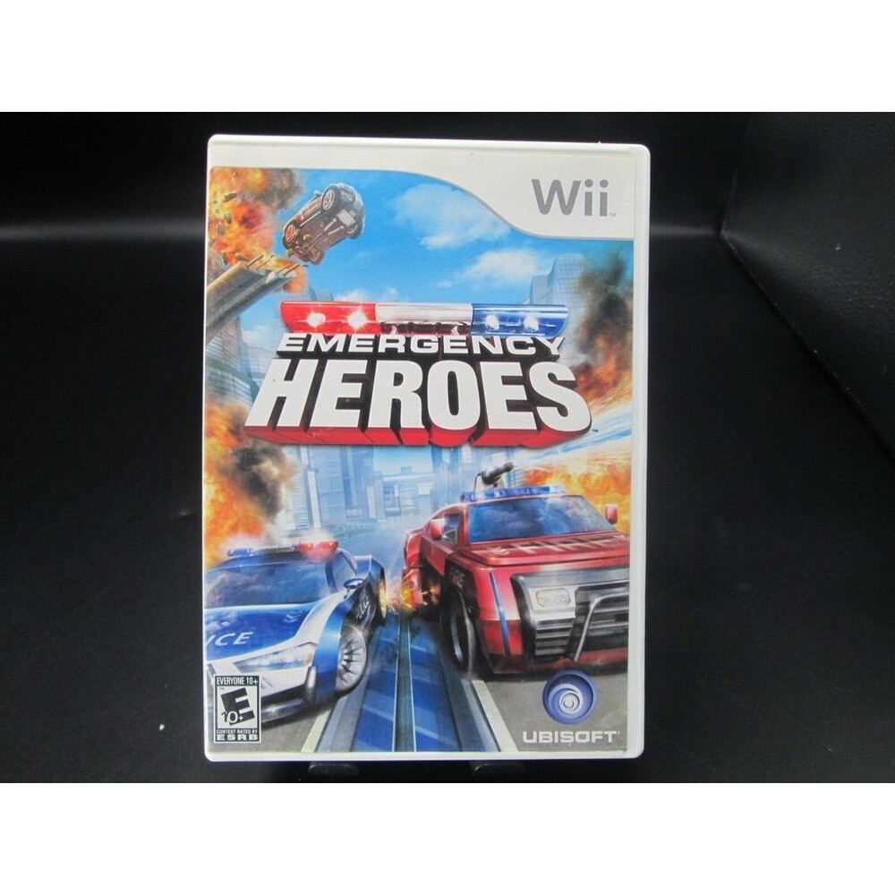 Emergency Heroes (Nintendo Wii, 2008) COMPLETE CIB